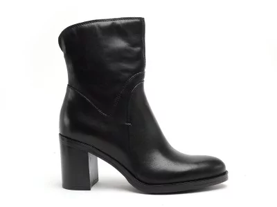 N31201 Noir Boots et Bottines à Talons Femme