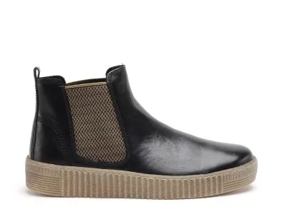 801302 Noir Boots et Bottines Plates Femme