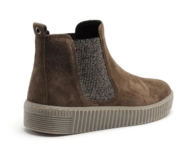 Gabor 801302 Gris Boots et Bottines Plates Femme