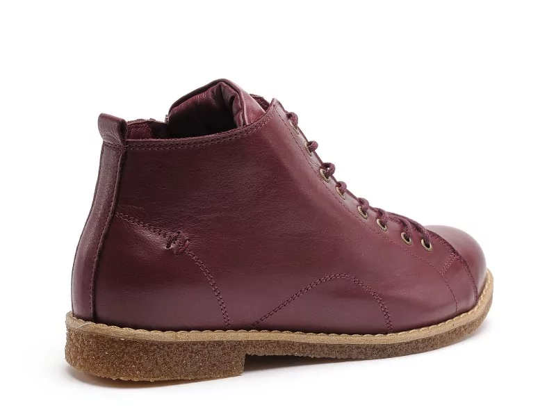 Andrea Conti 0340020 Bordeaux Boots et Bottines Plates Femme