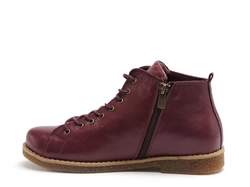 Andrea Conti 0340020 Bordeaux Boots et Bottines Plates Femme