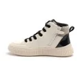 Geox J LAQUINNY GIRL D J66M3D Blanc Baskets Montantes Fille
