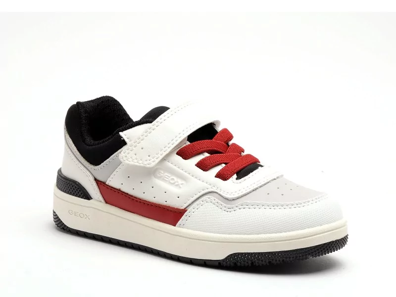 Geox J WASHIBA BOY H J66LQH Blanc Baskets Basses Garçon