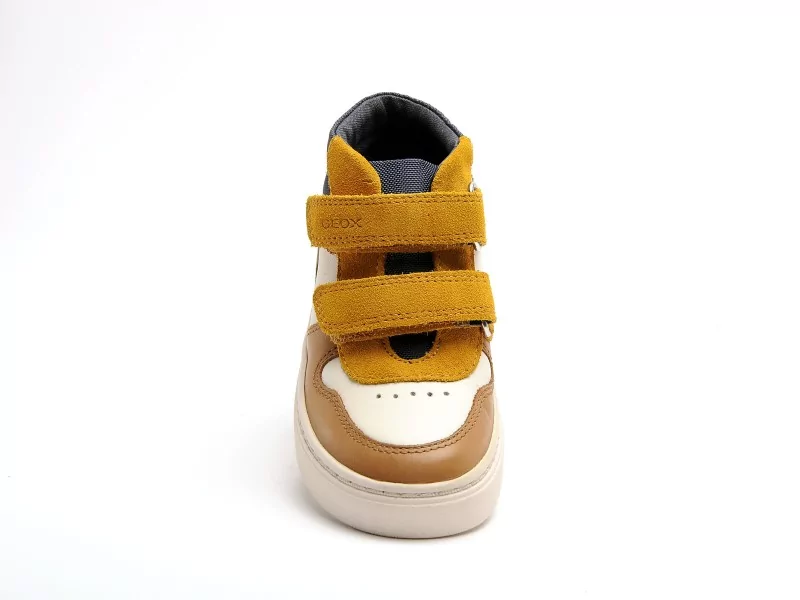 Geox B NASHIK BOY A B465NA Multicolore Baskets Montantes Garçon