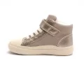 Geox B GISLI GIRL E B461ME Beige Baskets Montantes Fille