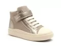Geox B GISLI GIRL E B461ME Beige Baskets Montantes Fille