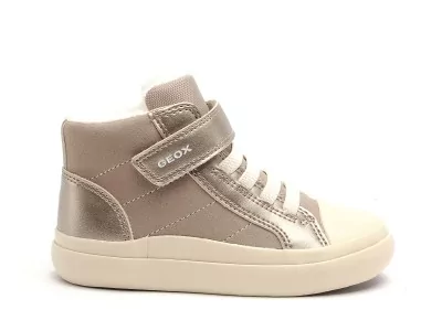 B GISLI GIRL E B461ME Beige Baskets Montantes Fille