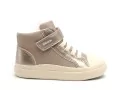 Geox B GISLI GIRL E B461ME Beige Baskets Montantes Fille