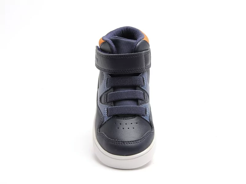 Geox B ECLYPER BOY B B665LB Bleu Baskets Montantes Garçon