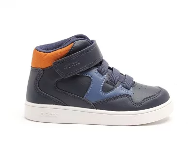 B ECLYPER BOY B B665LB Bleu Baskets Montantes Garçon