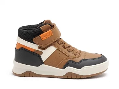 J PERTH BOY F J367RF Marron Baskets Montantes Garçon