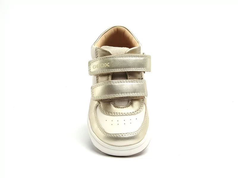 Geox B BIGLIA GIRL A B564CA Blanc Baskets Montantes Fille