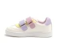 Geox B ECLYPER GIRL A B665MA Blanc Baskets Basses Fille