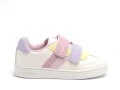 Geox B ECLYPER GIRL A B665MA Blanc Baskets Basses Fille