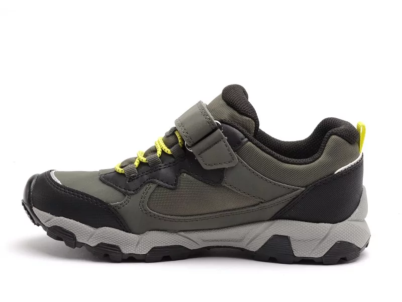 Geox J MAGNETAR BOY B ABX J463ZB Kaki Baskets Basses Garçon