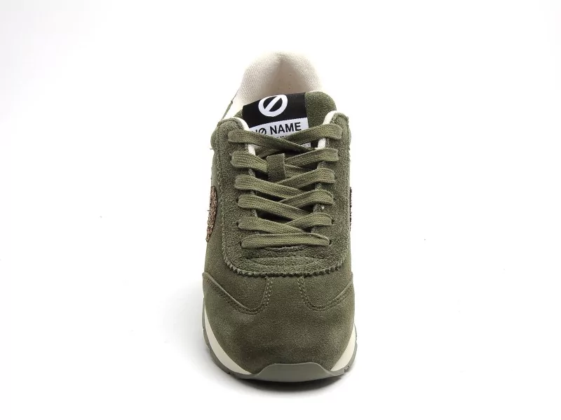 No Name CITY RU JOGGER Kaki Baskets Basses Femme