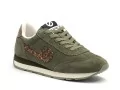 No Name CITY RU JOGGER Kaki Baskets Basses Femme