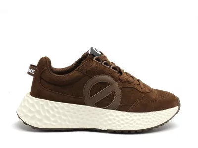 CARTER JOGGER SUEDE Marron Baskets Basses Femme