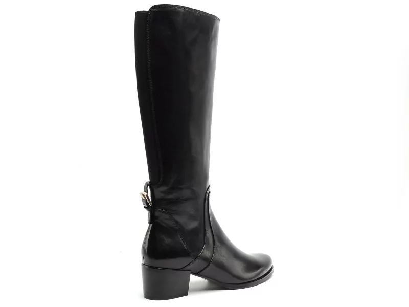 Regarde Le Ciel JOLENE 22 Noir Bottes à Talons Femme