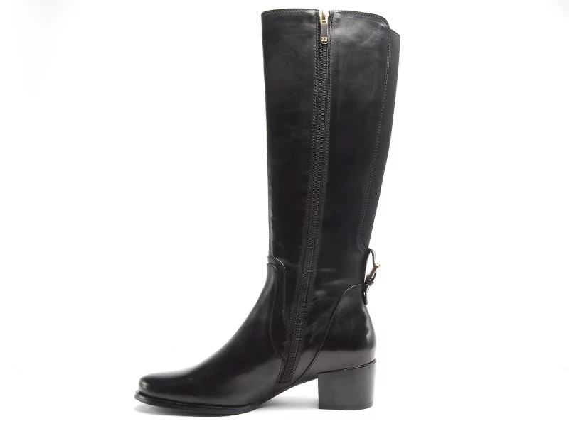 Regarde Le Ciel JOLENE 22 Noir Bottes à Talons Femme