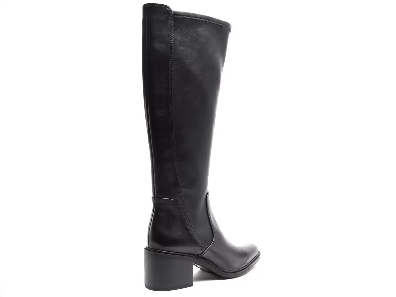 Regarde Le Ciel ELETRA 04 Noir Bottes à Talons Femme