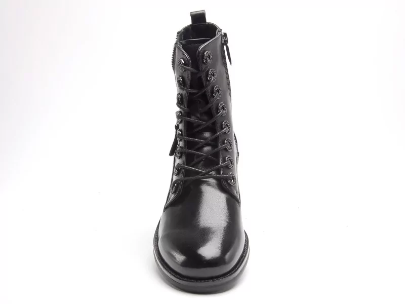 Regarde Le Ciel ROXANA 49 Noir Boots et Bottines Plates Femme