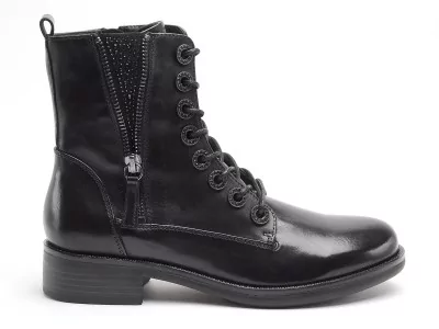 ROXANA 49 Noir Boots et Bottines Plates Femme