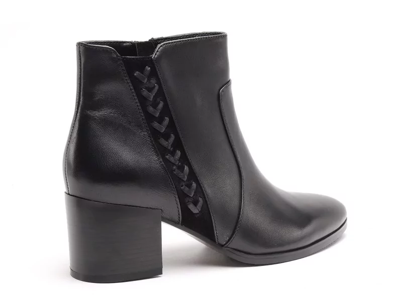 Regarde Le Ciel TAYLOR 47 Noir Boots et Bottines à Talons Femme