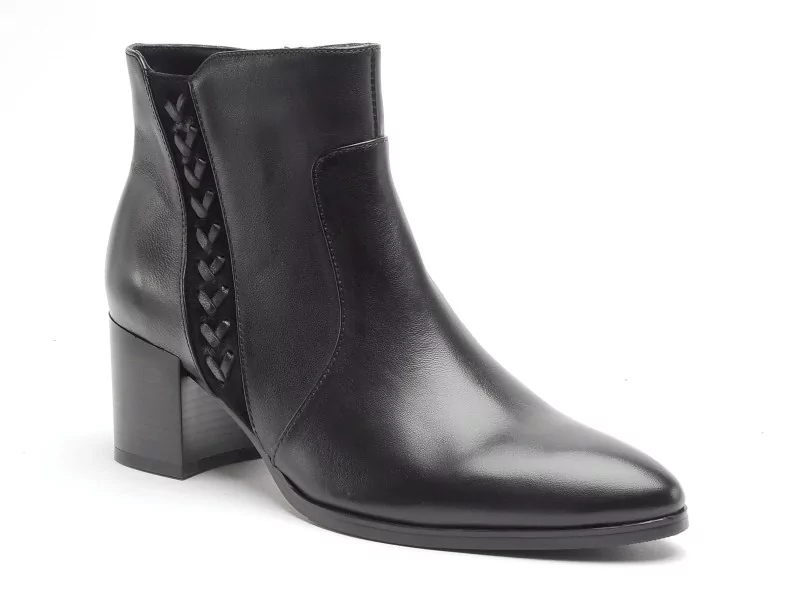 Regarde Le Ciel TAYLOR 47 Noir Boots et Bottines à Talons Femme