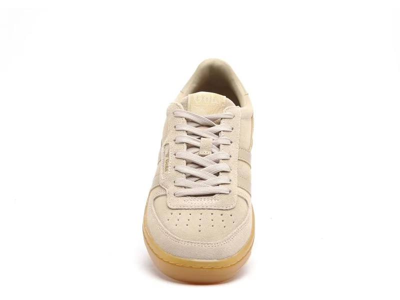 Gola HAWK SUEDE 86 CLB571 Beige Baskets Basses Femme