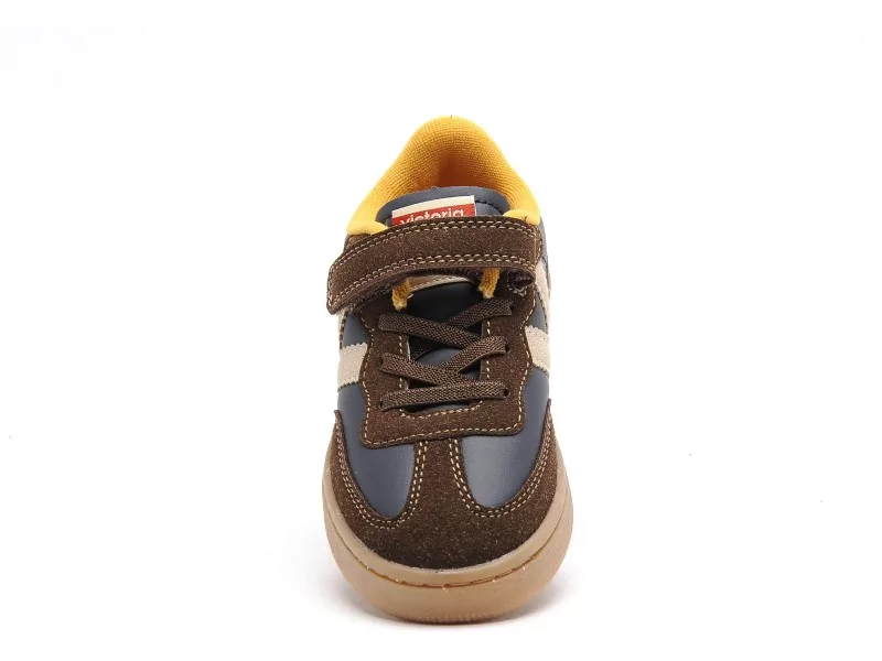 Victoria 1256110 OSLO TIRA ELASTICO EFEC Bleu Baskets Basses Garçon