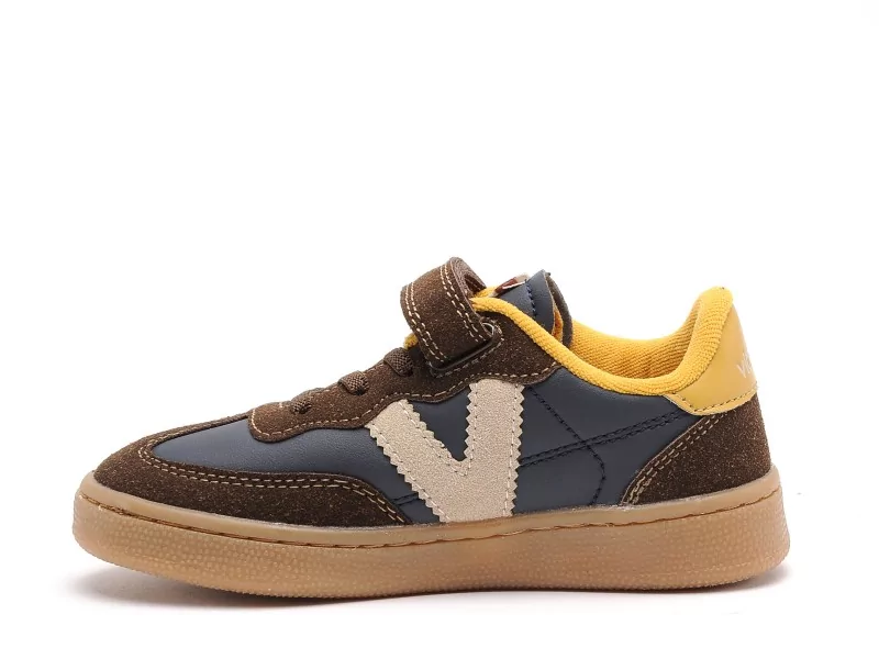 Victoria 1256110 OSLO TIRA ELASTICO EFEC Bleu Baskets Basses Garçon