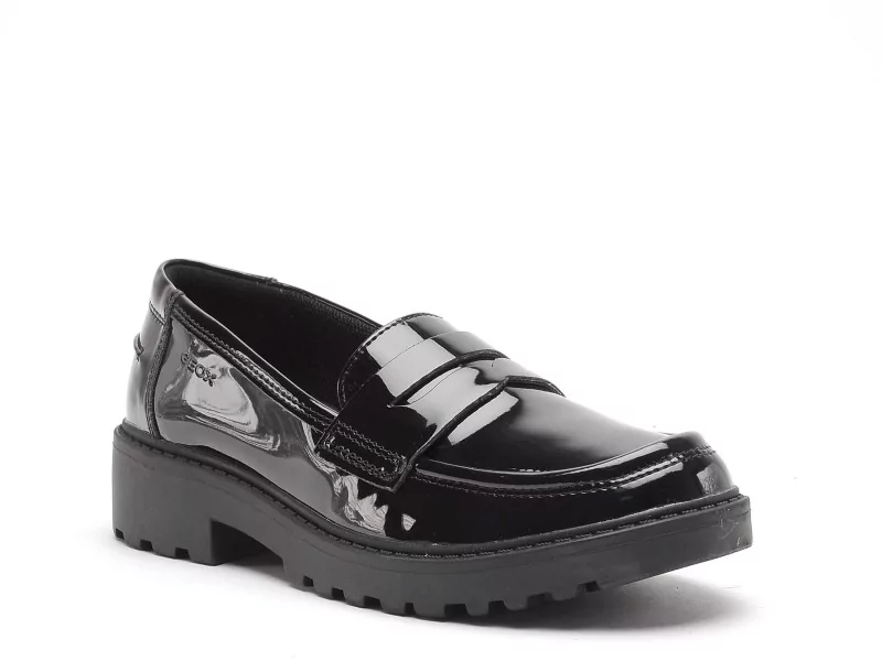 Geox J CASEY GIRL C J3620C Noir Chaussures basses