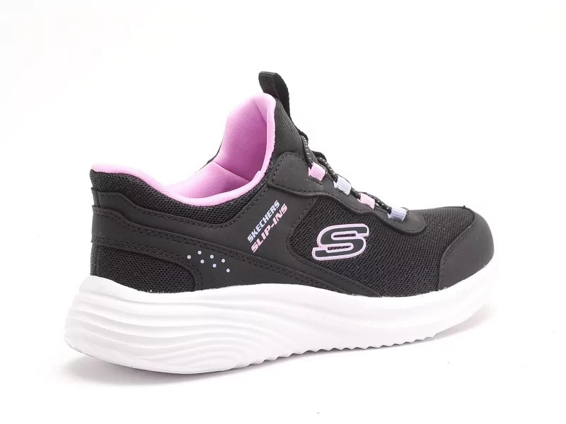 Skechers 303690L BOUNDER Noir Baskets Basses Fille