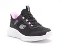 Skechers 303690L BOUNDER Noir Baskets Basses Fille