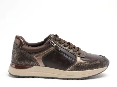 23734 47 Marron Baskets Basses Femme