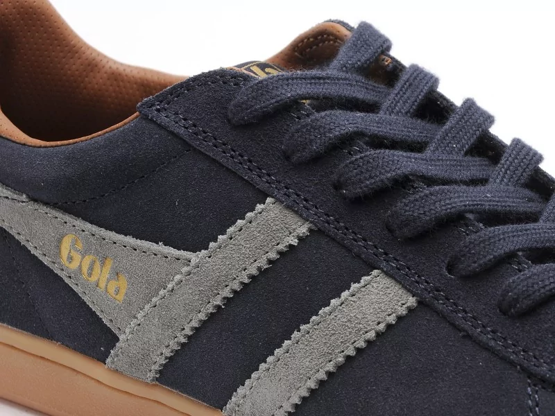 Gola EQUIPE II SUEDE CMB387 Bleu Baskets Basses Homme