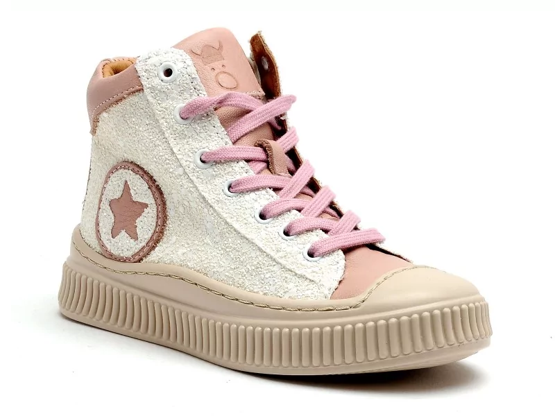 Norvik SKAT Rose Baskets Montantes Fille