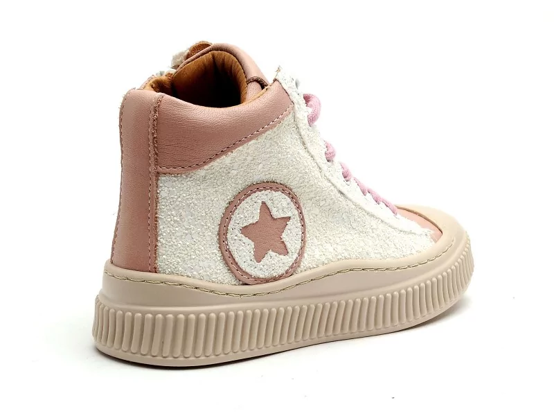 Norvik SKAT Rose Baskets Montantes Fille