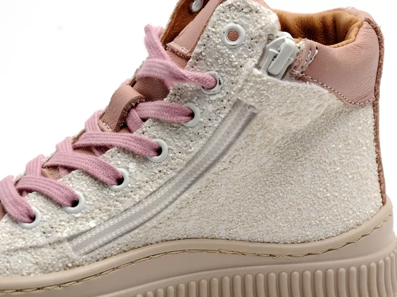 Norvik SKAT Rose Baskets Montantes Fille
