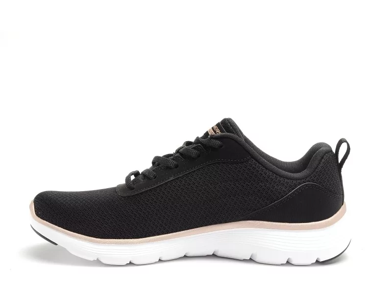 Skechers 150206 FLEXAPPEAL Noir Baskets Basses Femme