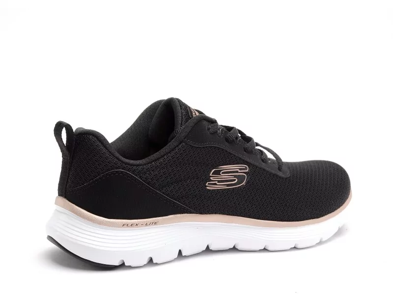 Skechers 150206 FLEXAPPEAL Noir Baskets Basses Femme