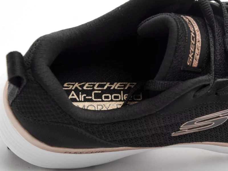 Skechers 150206 FLEXAPPEAL Noir Baskets Basses Femme