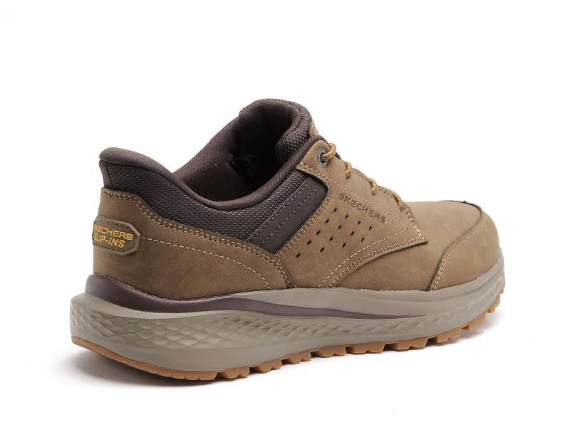 Skechers 211448 SLADE Marron Baskets Basses Homme