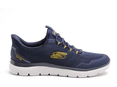 233045 SUMMIT Bleu Baskets Basses Homme