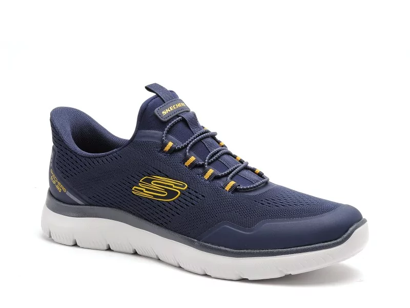 Skechers 233045 SUMMIT Bleu Baskets Basses Homme
