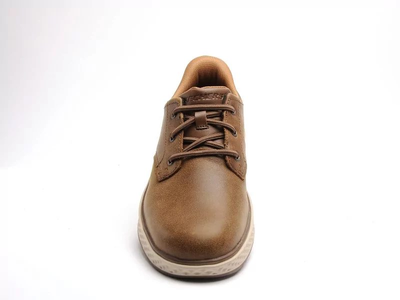 Skechers 205624 LONZO Marron Baskets Basses Homme