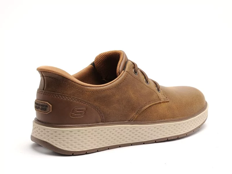 Skechers 205624 LONZO Marron Baskets Basses Homme