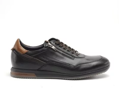 F2264 Noir Baskets Basses Homme