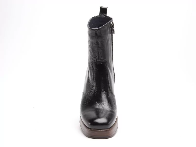 Dorking D9157 AL Noir Boots et Bottines à Talons Femme